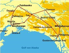 Begleitete Wohnmobilreise Alaska/Yukon